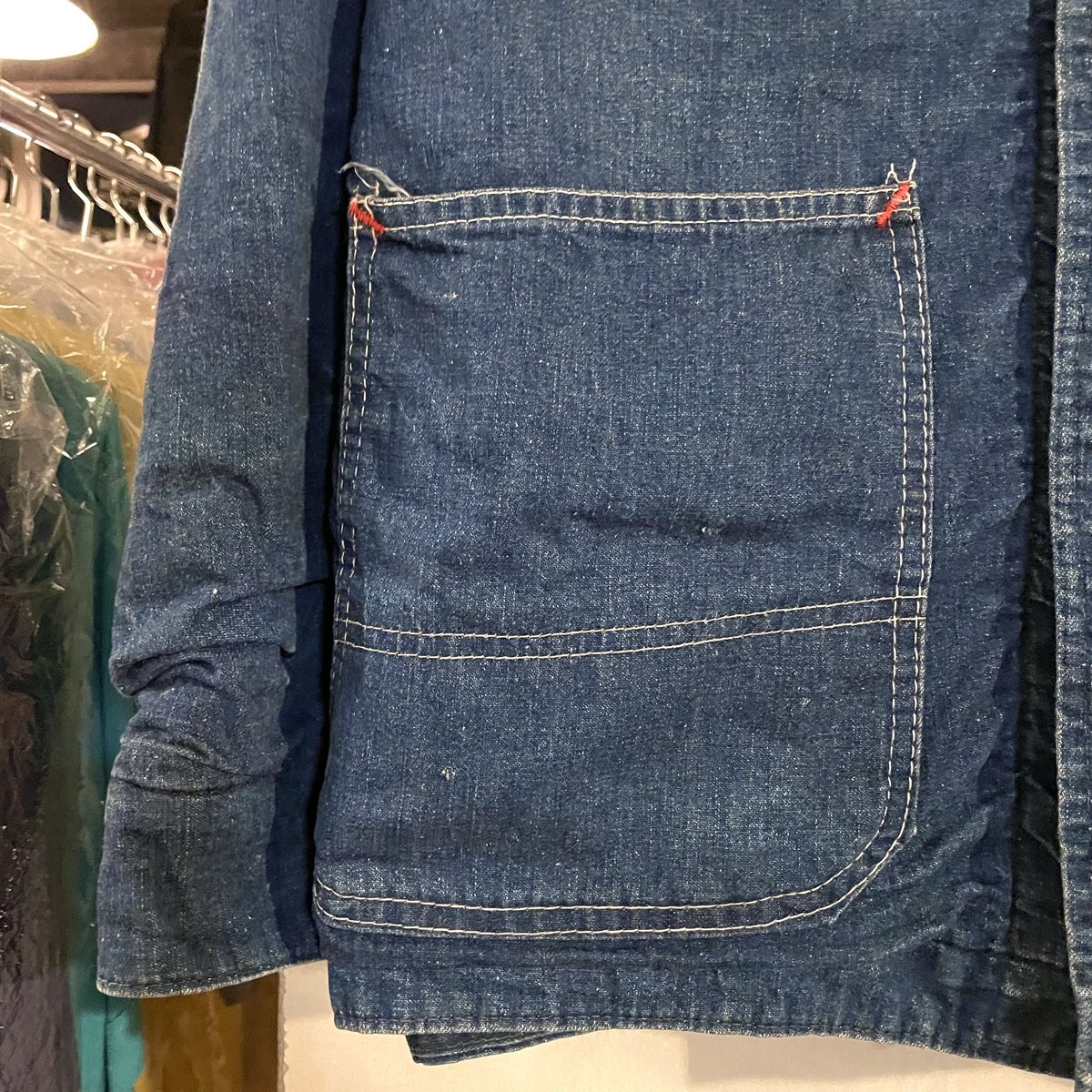 60s BIG MAC Vintage デニムカバーオール ブランケットライナー付き