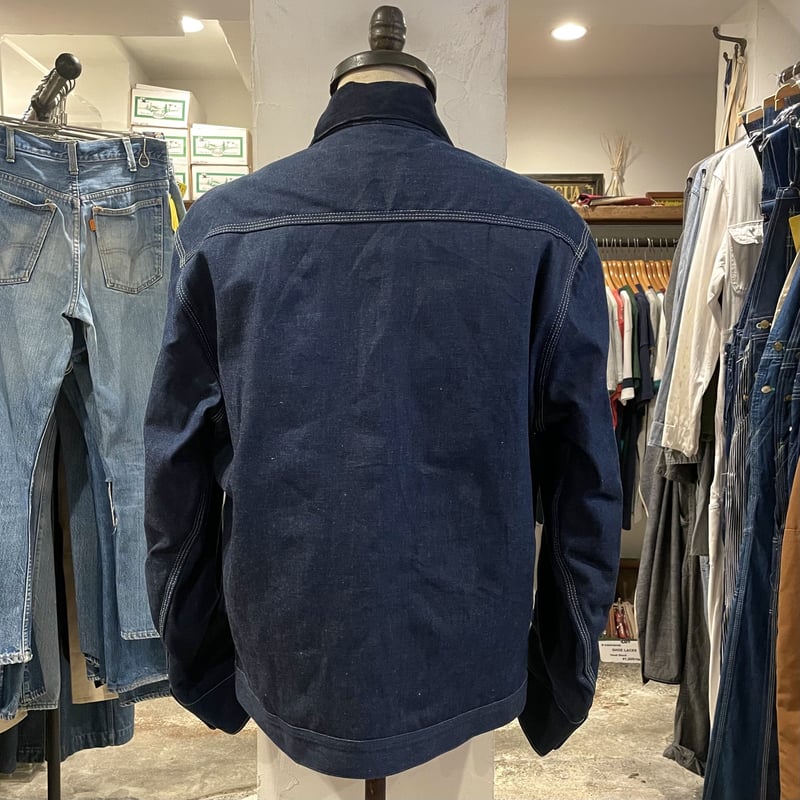 70s OSHKOSH デニムジャケット キルティングライナー IDEAL ZIP 70s OSHKOSH デニムジャケット キルティングライナー IDEAL ZIP