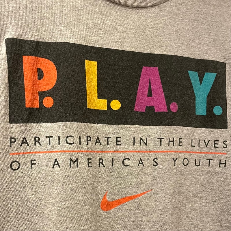 90s NIKE S/S Tシャツ 銀タグ USA製 Size S プリントTシャツ 90s NIKE S/S Tシャツ 銀タグ USA製 Size S プリントTシャツ