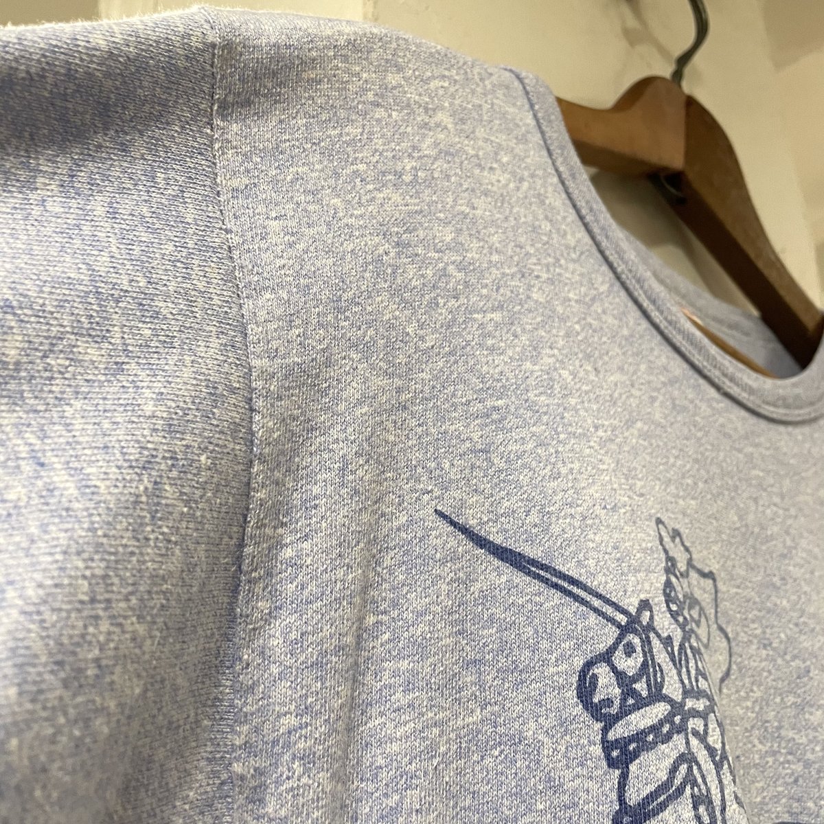 Champion 染み込みプリントTシャツ 88/12 cotton:88% rayon:12