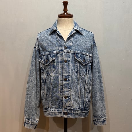 80s　Levi’s 70507-0219　デニムジャケット　USA製　Size S　リーバイス　(S5300)