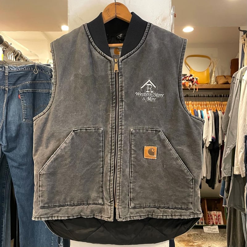 90s carhartt ダック地 ベスト