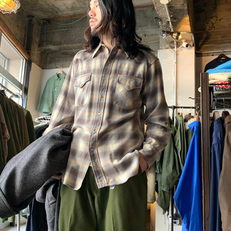 日本最大の PENDLETON USA製 70s ペンドルトン ウエスタンシャツ