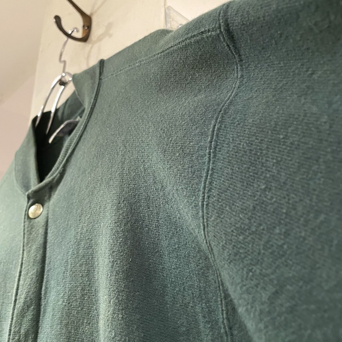 90s Champion スナップカーディガン reverse weave グリーン USA 90s Champion スナップカーディガン reverse weave グリーン USA