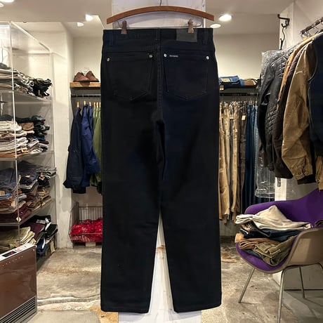 Harley-Davidson　ブラックデニム　ハーレーダビッドソン　32×32　USA製　(S3995)