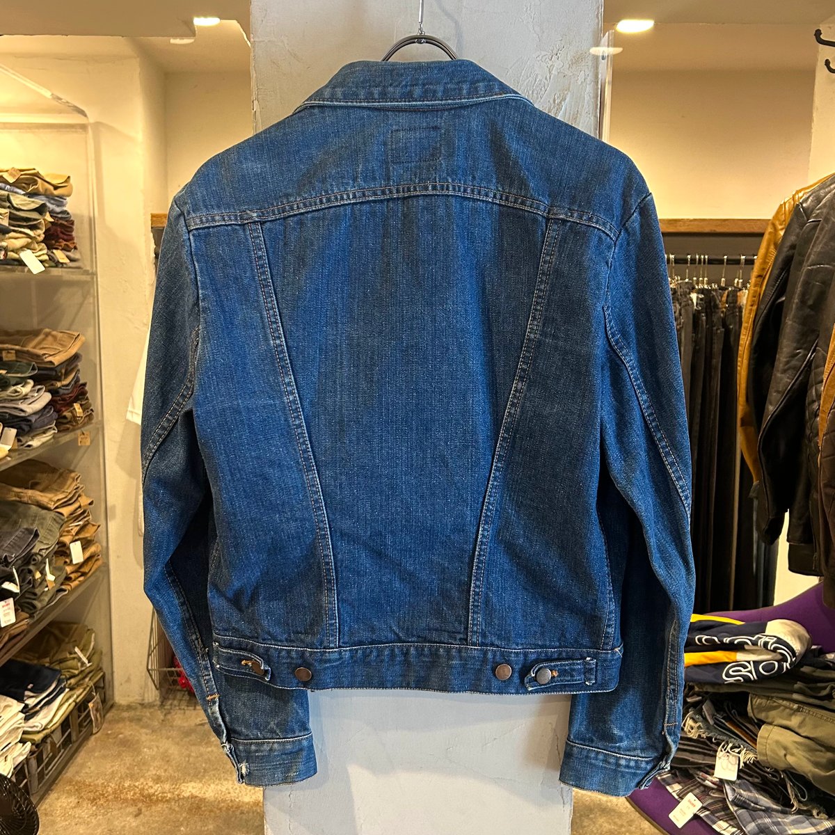 70s Wrangler 124MJ デニムジャケット ラングラー Size 40 USA製 70s Wrangler 124MJ デニムジャケット ラングラー Size 40 USA製