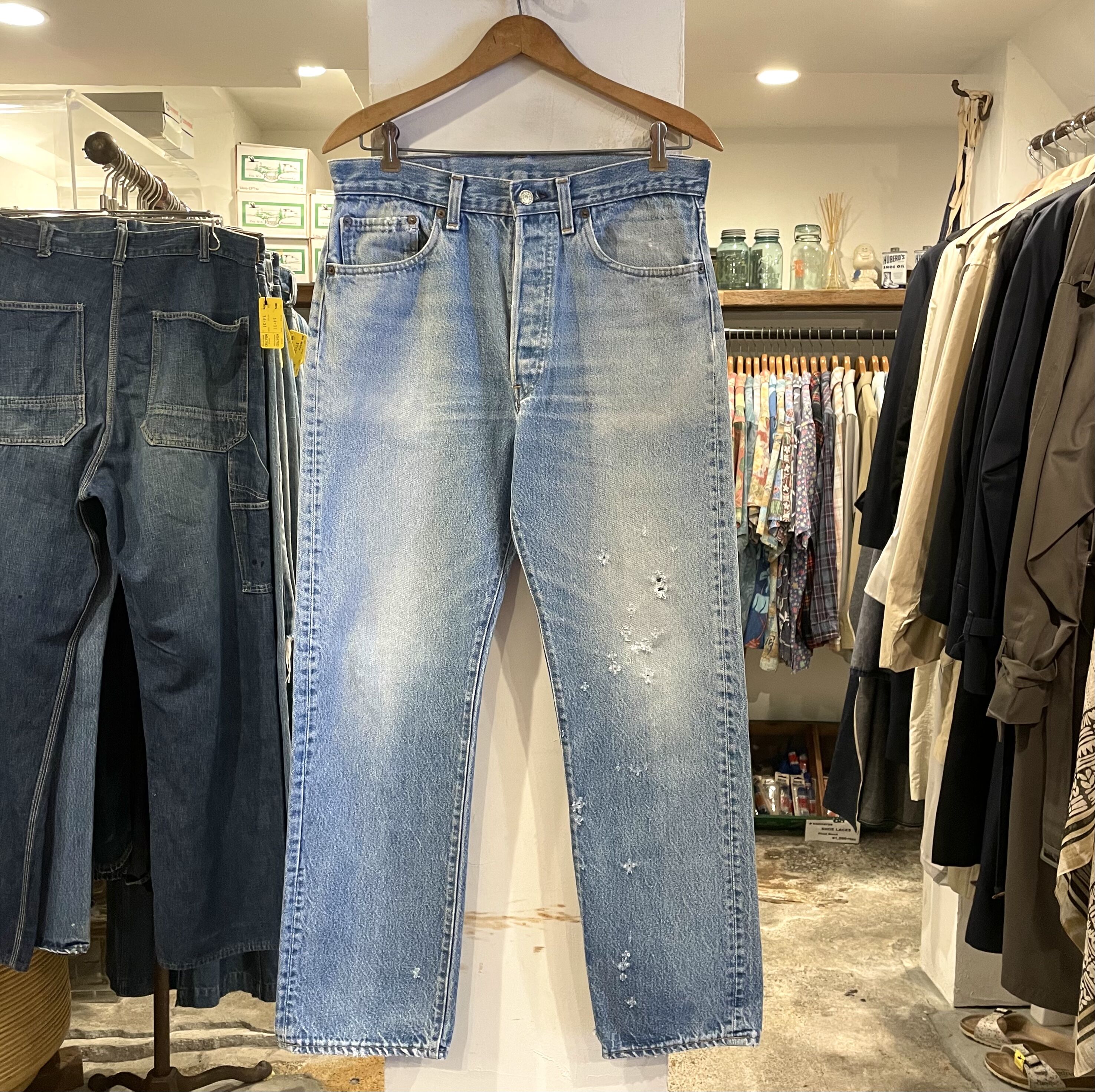 リーバイス501 80s 脇割W33 L32 original