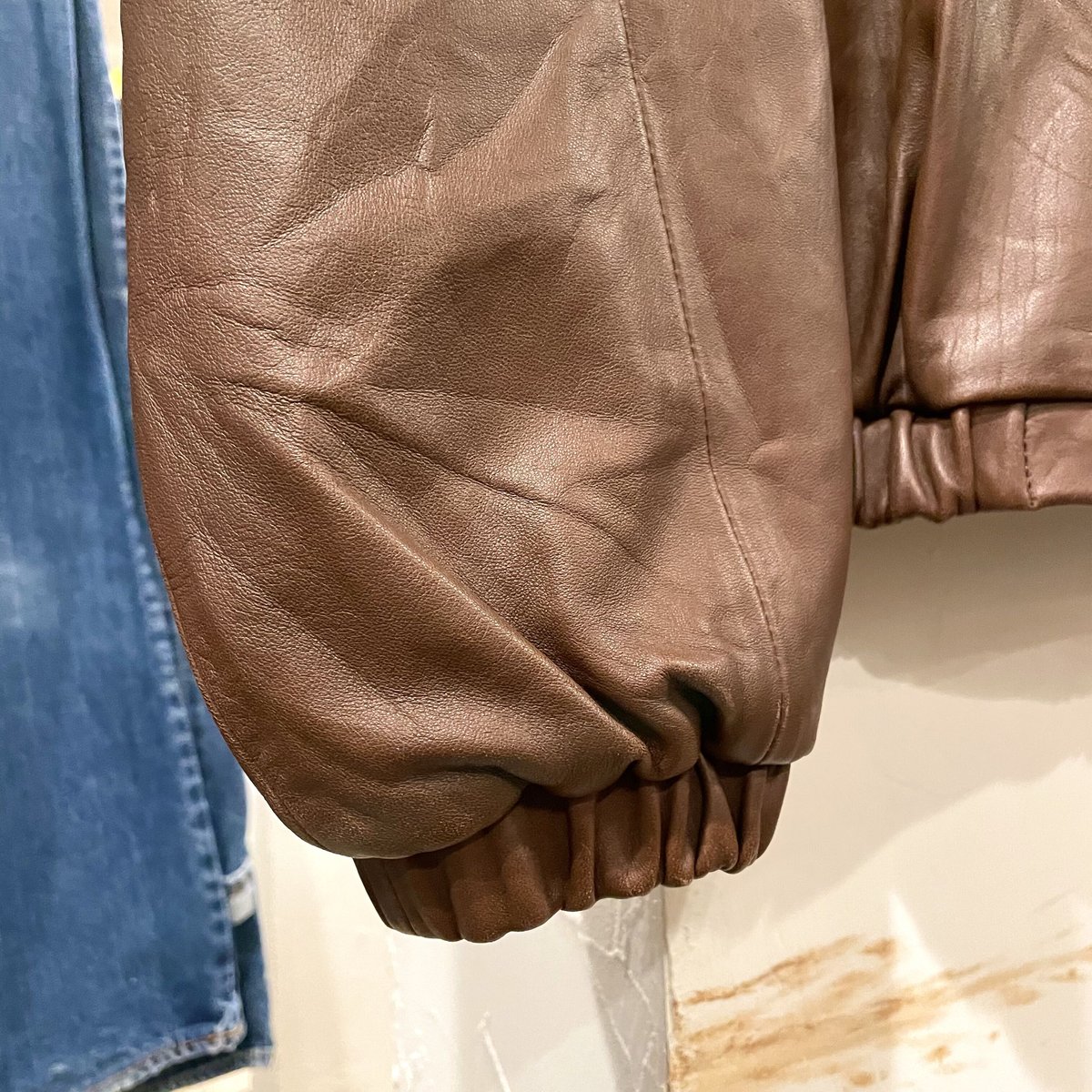 90s POLO by Ralph Lauren レザー　スイングトップ 90's Polo by Ralph Lauren Leather Swing Top 90年代 ポロ