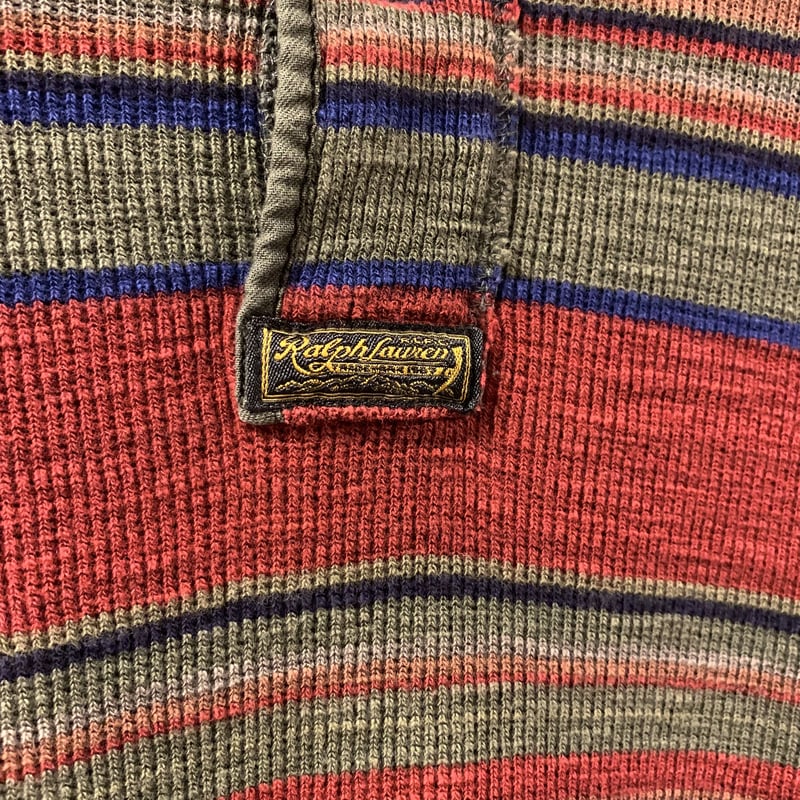 POLO by Ralph Lauren L/SヘンリーネックサーマルT ラルフローレン ネイ