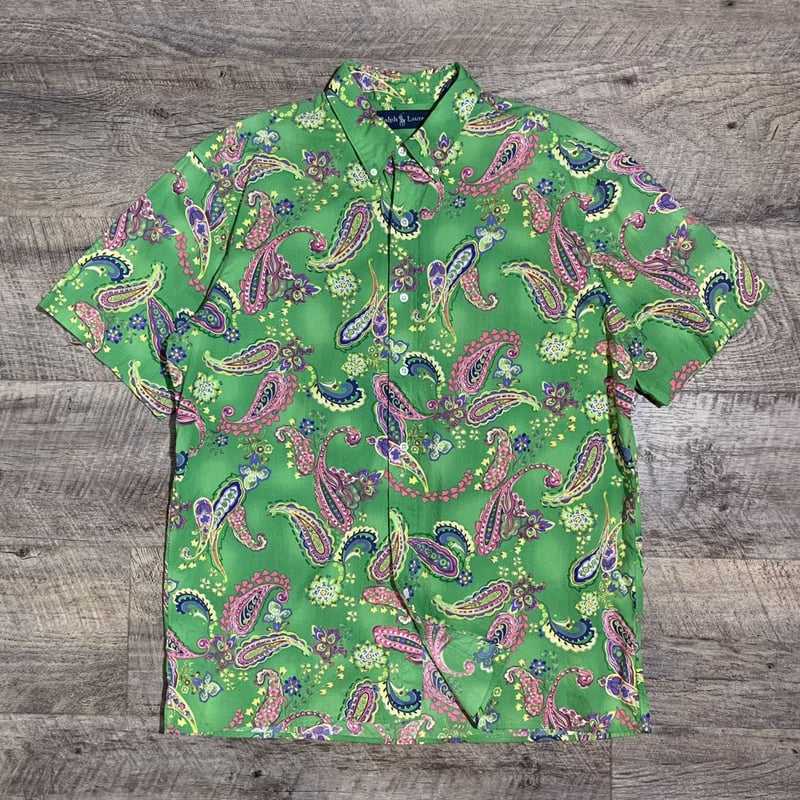 Ralph Lauren ペイズリー 総柄シャツ 90s ラルフローレン | DUFF