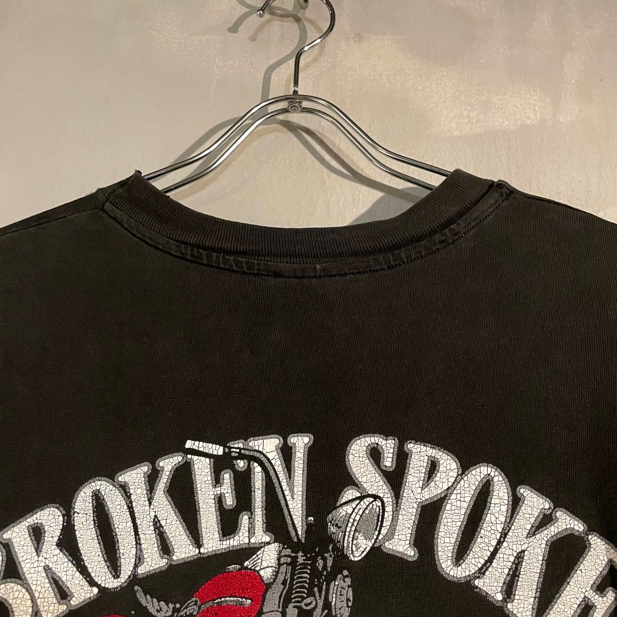 80s Hanes BROKEN SPOKE SALOON バイクTシャツ USA製 Size