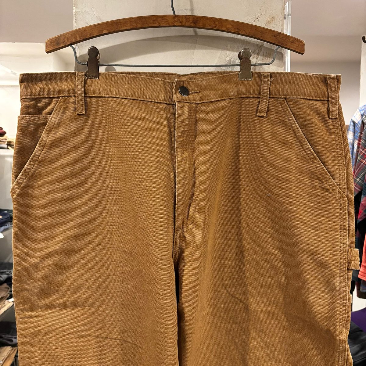 carhartt ダック地 ペインターパンツ カーハート ブラウン 38×30