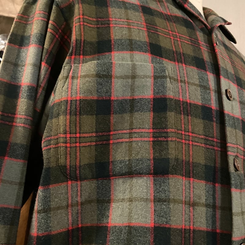 60s McGREGOR Vintage Wool Shirt マクレガー USA製 ウールシ
