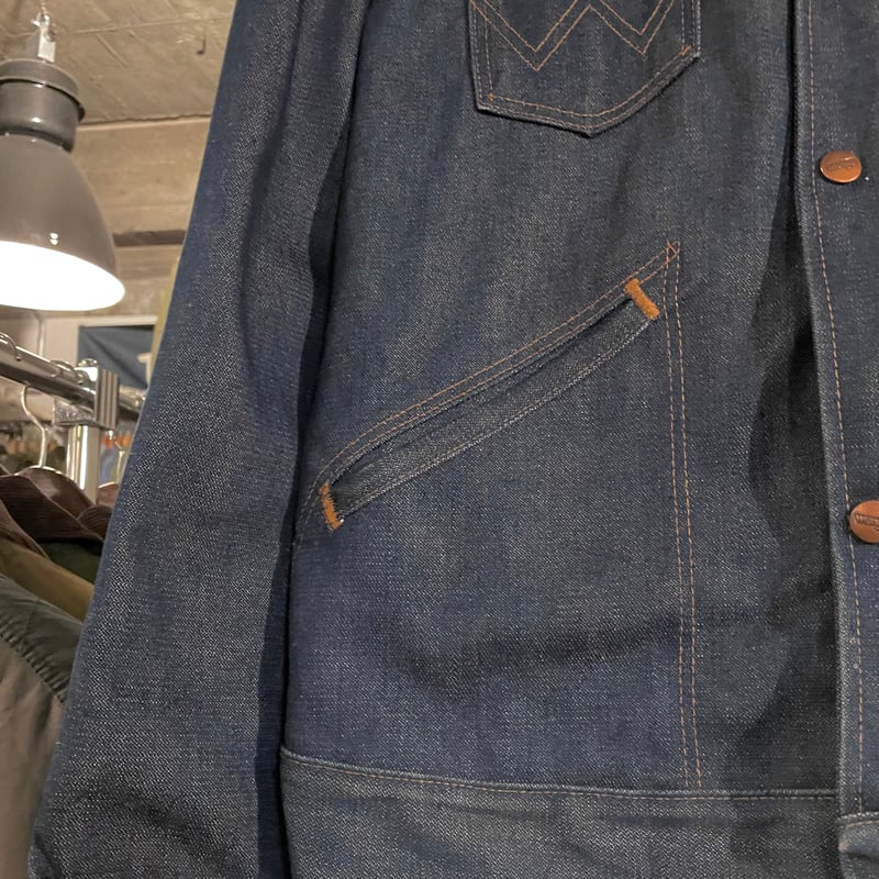 80s Wrangler 74220NV デニムジャケット DEAD STOCK Size 4