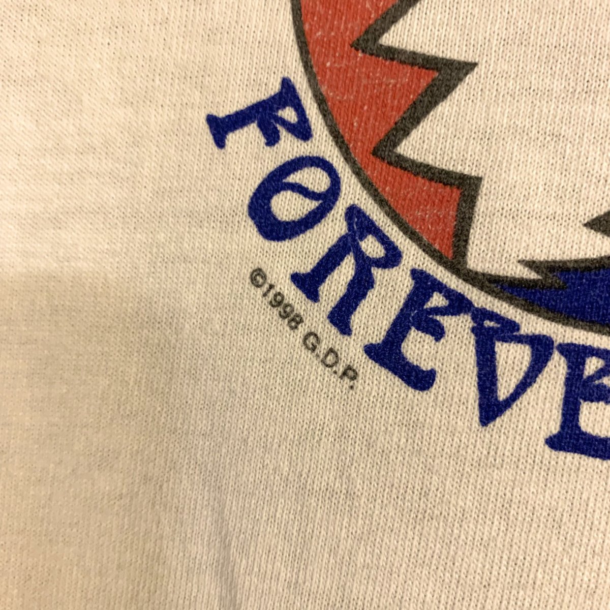 ANVIL◇Tシャツ/L/コットン/パープル/00s/GRATEFUL DEAD/バンド/2002