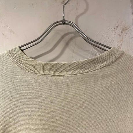 90s　Champion　リバースウィーブ　reverse weave　ARKANSAS　アイボリー 　USA製　チャンピオン　(S1432)