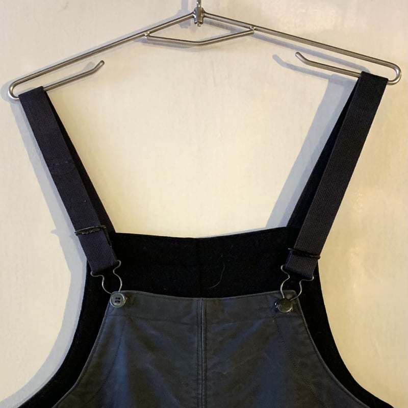 40s US NAVY デッキパンツ オーバーオール フック式 ステンシル 40s US NAVY デッキパンツ オーバーオール フック式 ステンシル