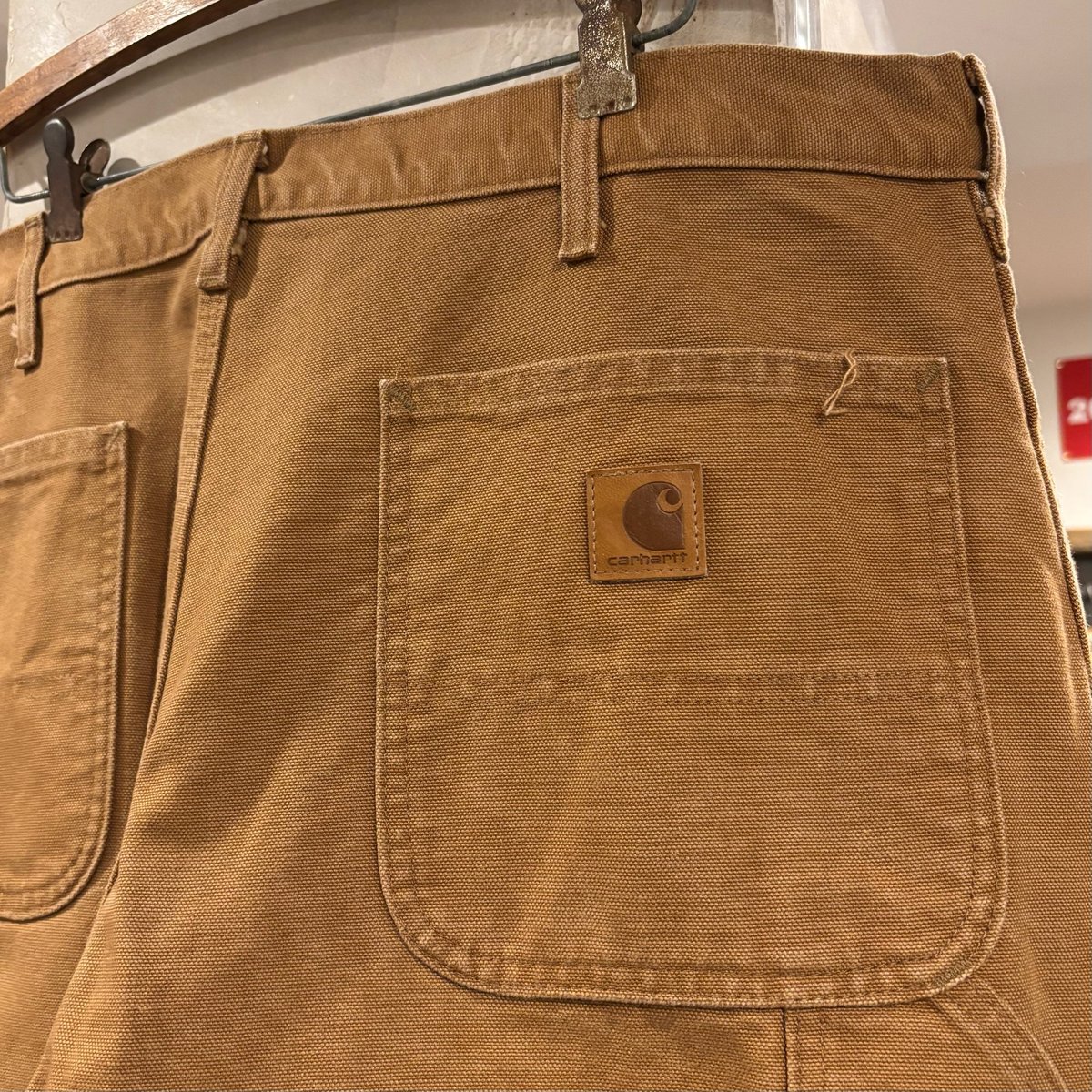 carhartt ダック地 ペインターパンツ カーハート ブラウン 38×30