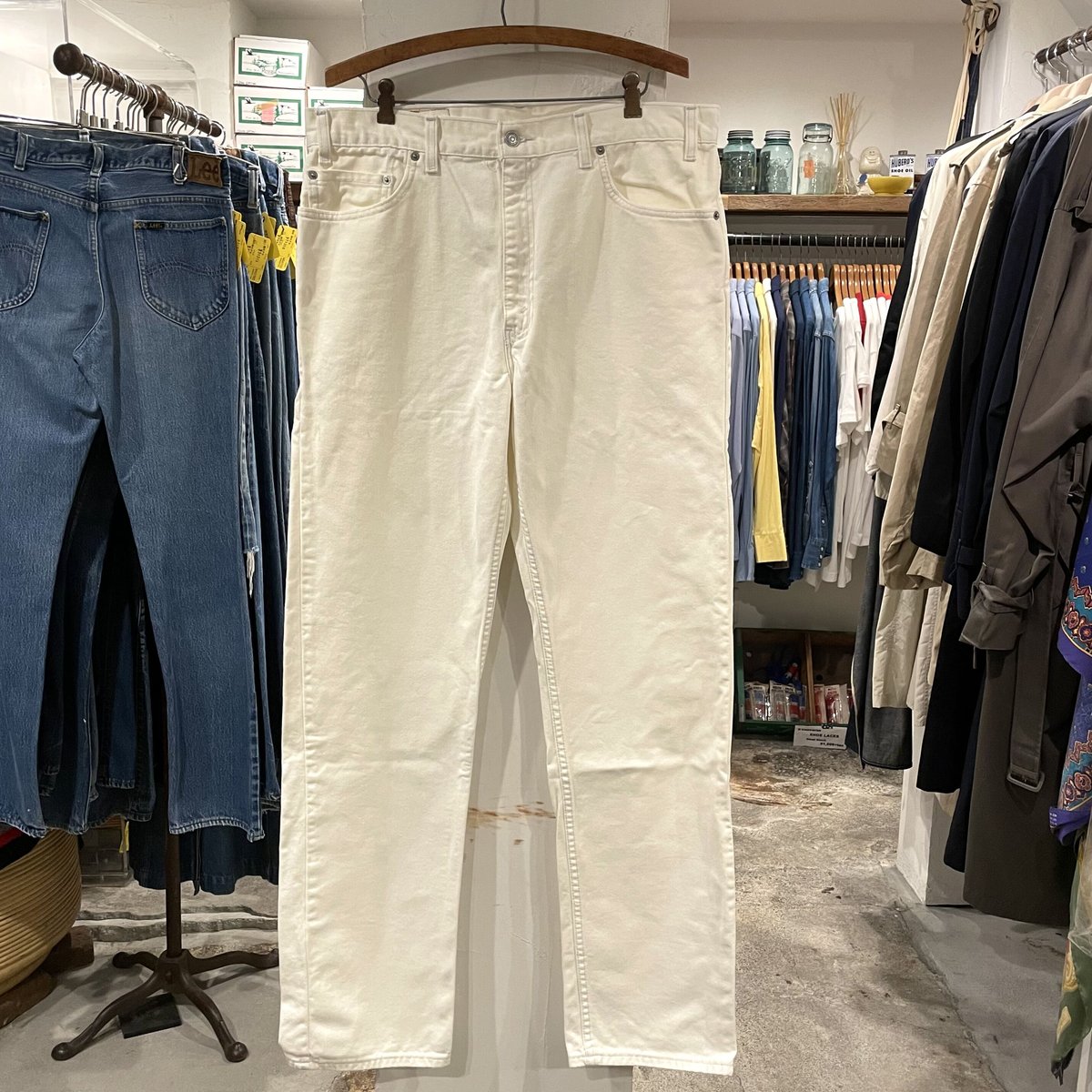 USA製/リーバイス505/ホワイトデニム/90's / Levi's 505 リーバイス505 ホワイトデニムパンツ USA製 2001年 (S101