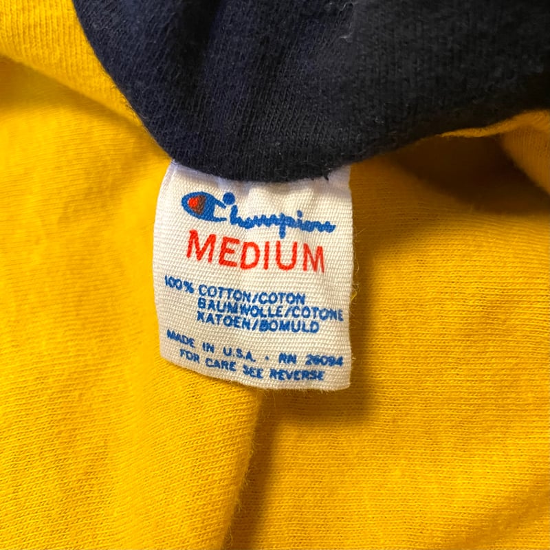 80s Champion S/S Tシャツ ダブルフェイス US NAVY USA製 Size