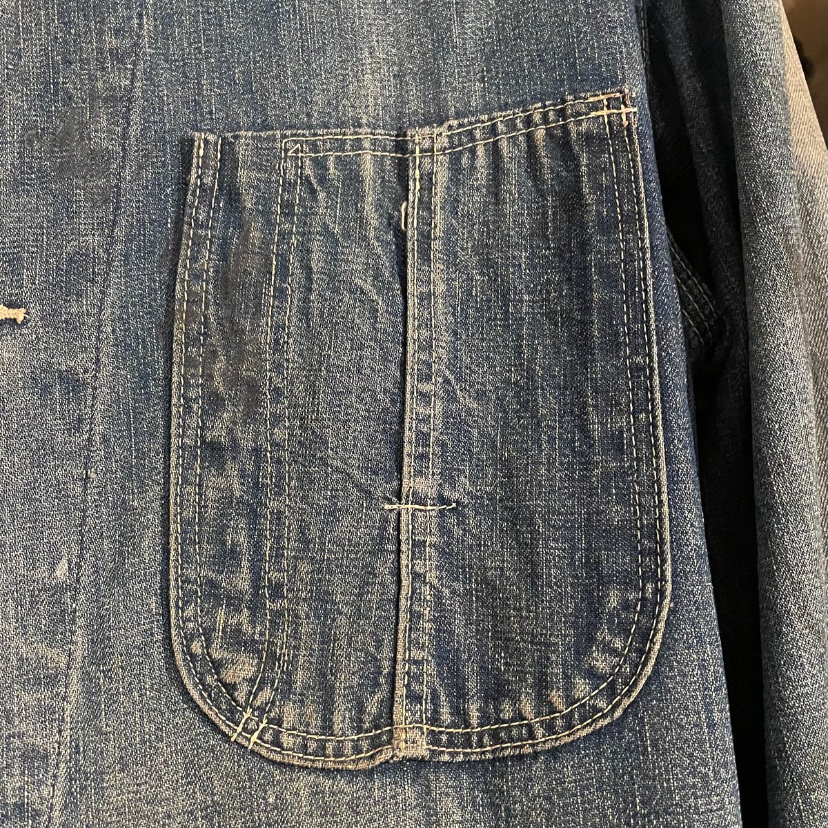 50s〜 SANFORIZED ヴィンテージ デニムカバーオール 雰囲気系 50s〜 SANFORIZED ヴィンテージ デニムカバーオール 雰囲気系