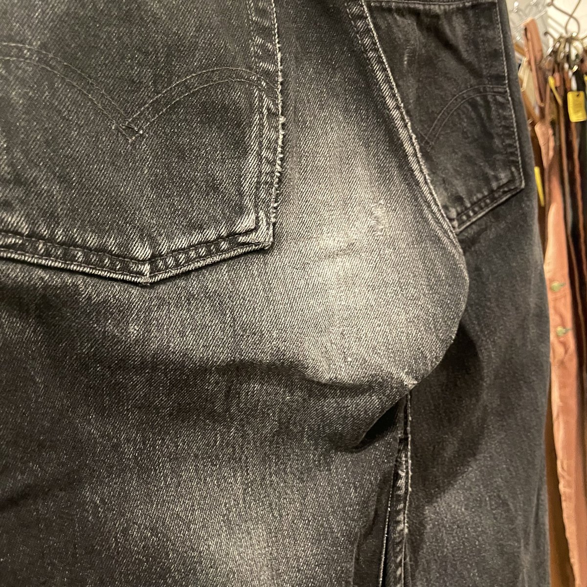 Levi's 501 ブラックデニムパンツ ユーロリーバイス 雰囲気系 Levi's 501 ブラックデニムパンツ ユーロリーバイス 雰囲気系