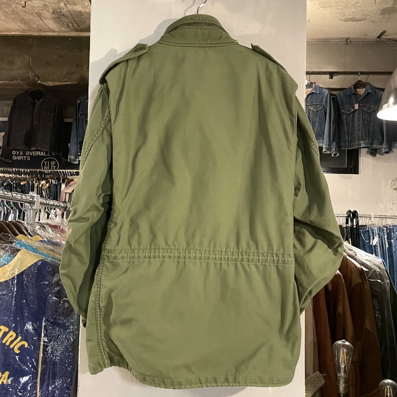 m-65 フィールドジャケット　3rd 70s 70s US ARMY M-65 Field Jacket バックステンシル 3rdタイプ ブ