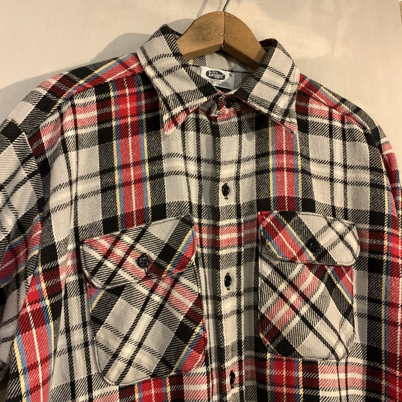 70s Mr.Leggs ネルシャツ USA製 コットンシャツ チェック柄 (S2968) |