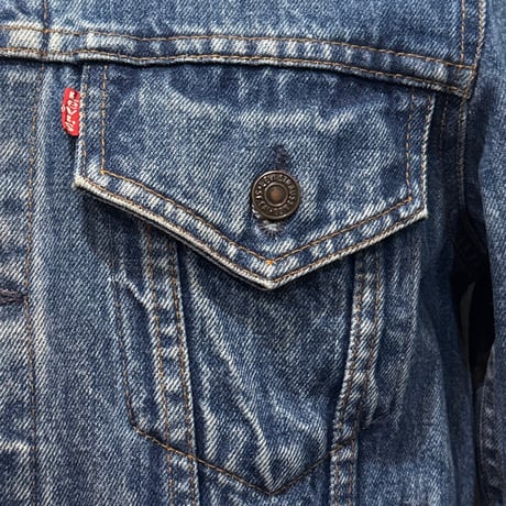 80s　Levi’s 70506-0216　デニムジャケット　USA製　Size 36　リーバイス　(S5198)