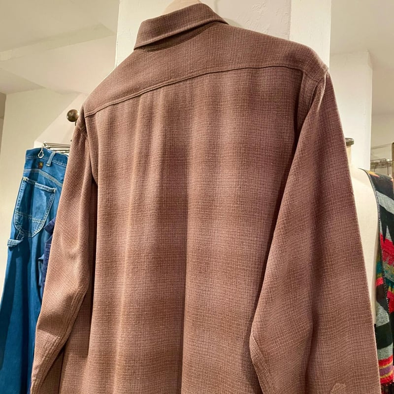 PENDLETON 30s オンブレチェック ウールシャツ ペンドルトン