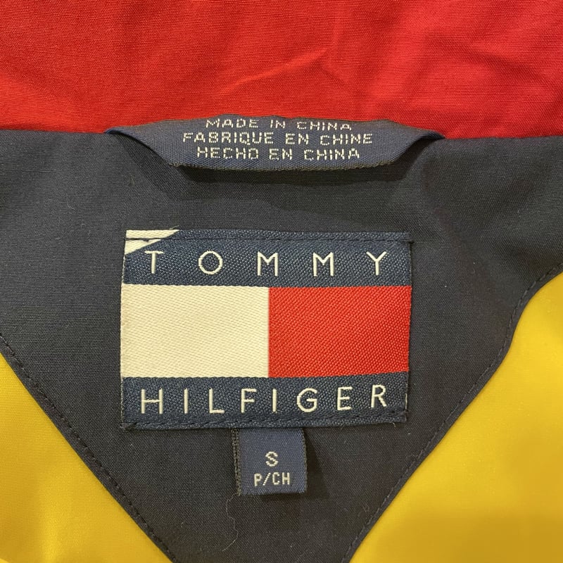 トミーヒルフィガー　ダウン TOMMY HILFIGER 90s ダウンジャケット 紺 トミーヒルフィガー