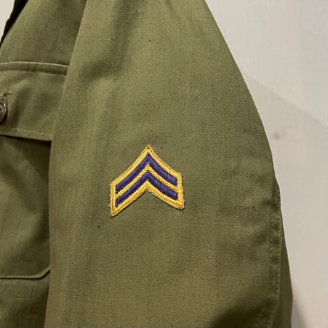 50s　US ARMY M-47 HBT JACKET　DEAD STOCK　Size SMALL　ミリタリージャケット　ヘリンボーンツイル　1951年　(S5703)