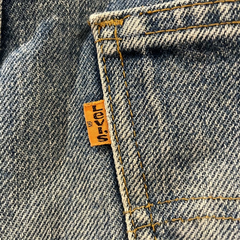 Levi's 517 80年 リーバイス 517 ブーツカットデニム オレンジ Levi's 517 80年 リーバイス 517 ブーツカットデニム オレンジ