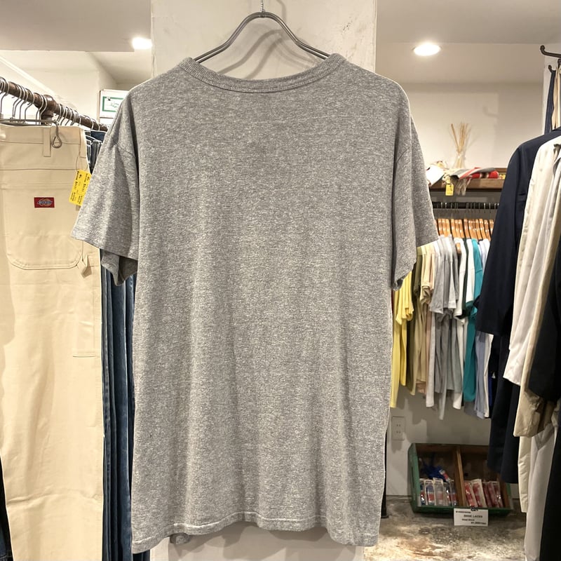 Vネック チャンピオン Tシャツ 88 12 無地 霜降りグレー 80s USA製 Champion 88 12 無地 Tシャツ 完全目無し XL - メルカリ