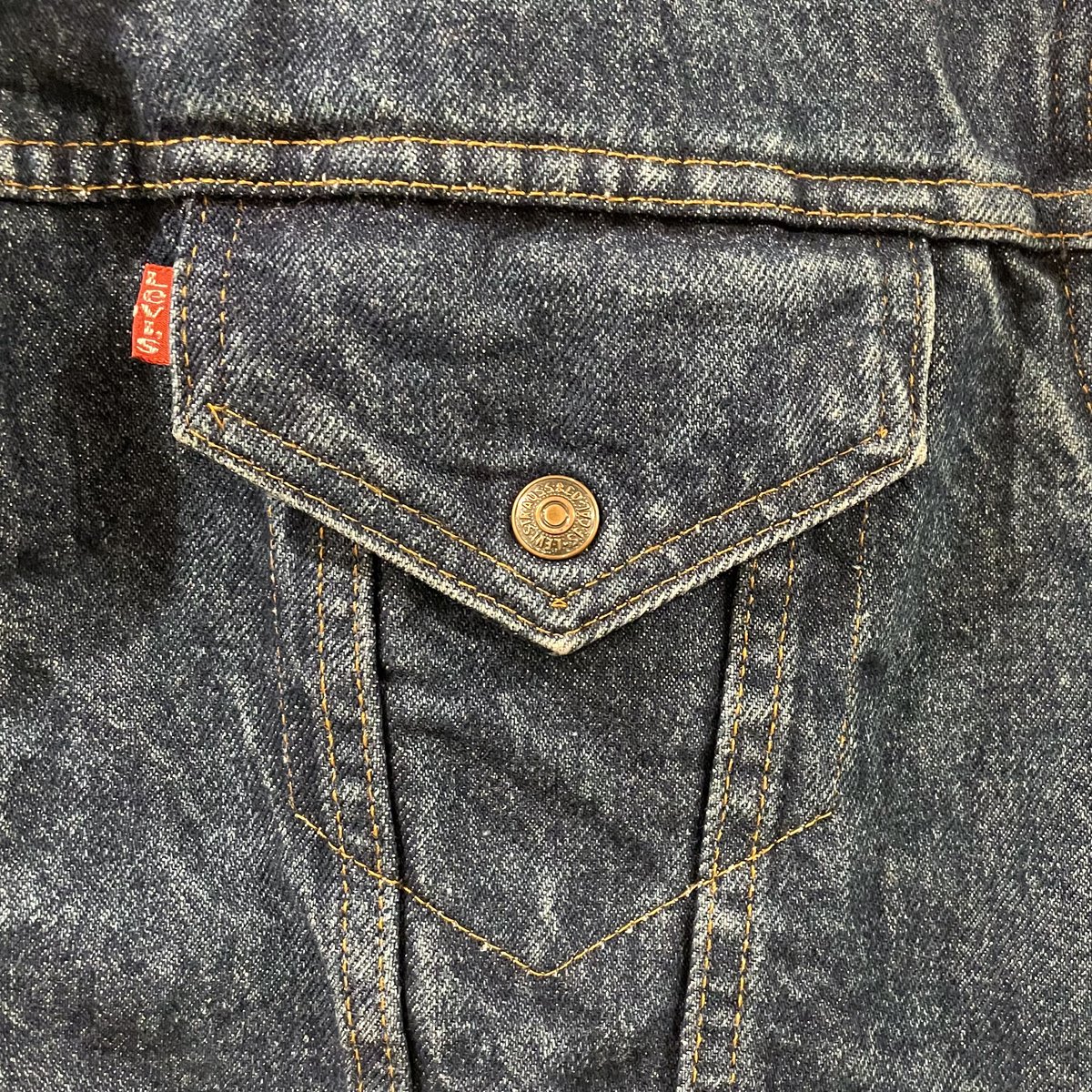 80s Levi's 60511 0216 リーバイス デニムボアベスト USA製 1983年...