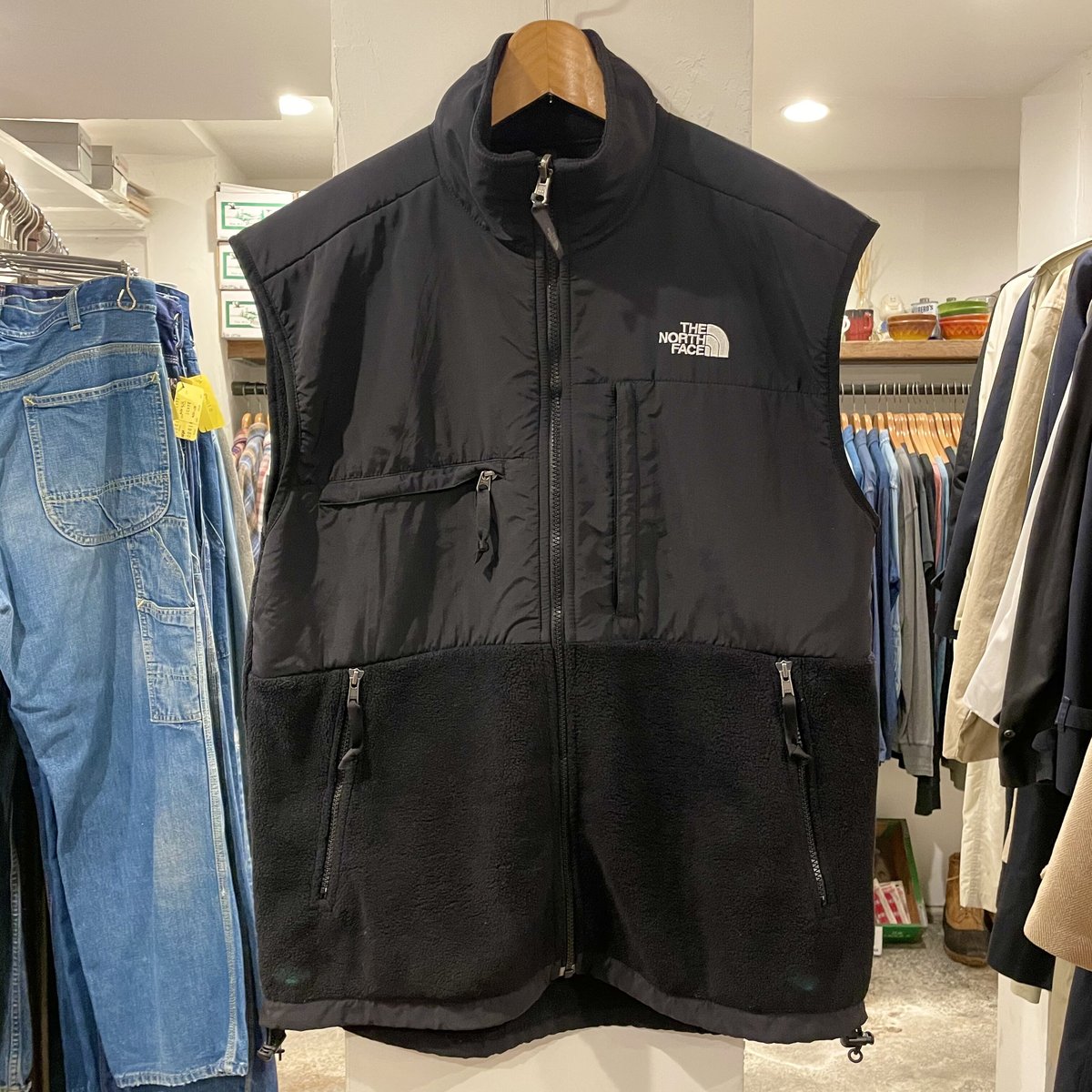 THE NORTH FACE 90s デナリベスト ブラックxブラック ノース