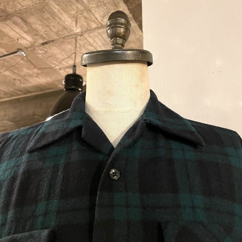 60s PENDLETON Vintage Wool Shirt ペンドルトン USA製 オー 60s PENDLETON Vintage Wool Shirt ペンドルトン USA製 オー