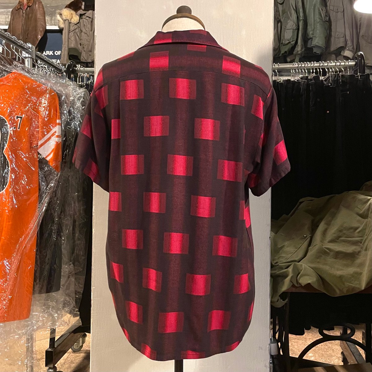 60s レーヨン シャツ ビンテージシャツ】60s レーヨンシャツ Da Vinci 開襟シャツ | S.O