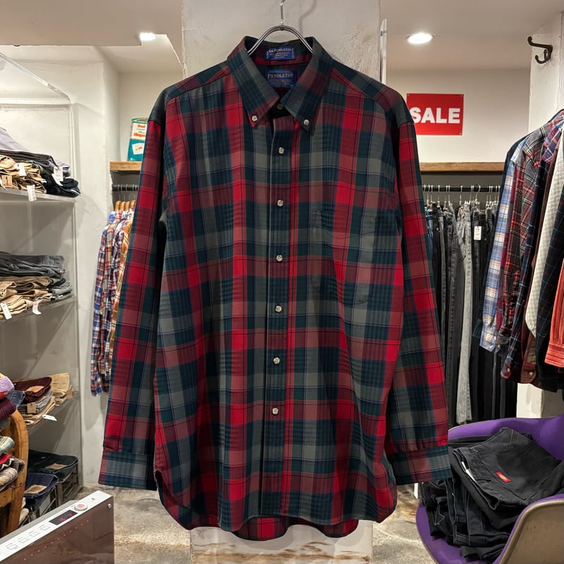 PENDLETON SIR PENDLETON L/S BDシャツ Size L ペンドルトン