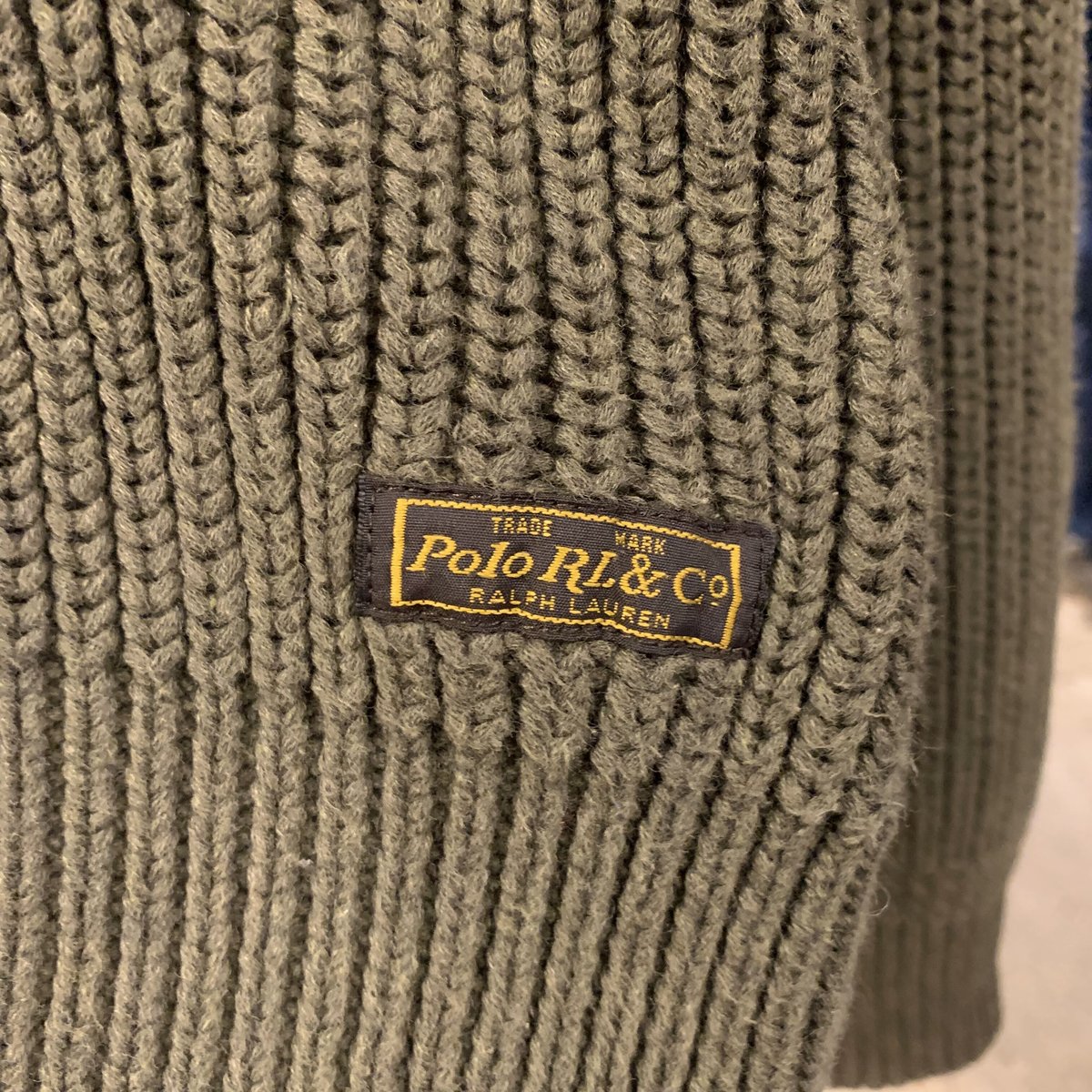 POLO by Ralph Lauren ショールカラーニット ラルフローレン