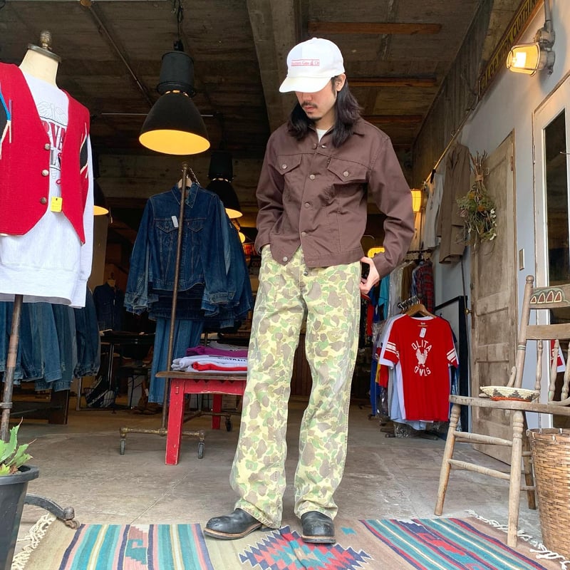 70s Levi's 70505 Big E リーバイス ピケジャケット 黒タブ ボタン裏88...