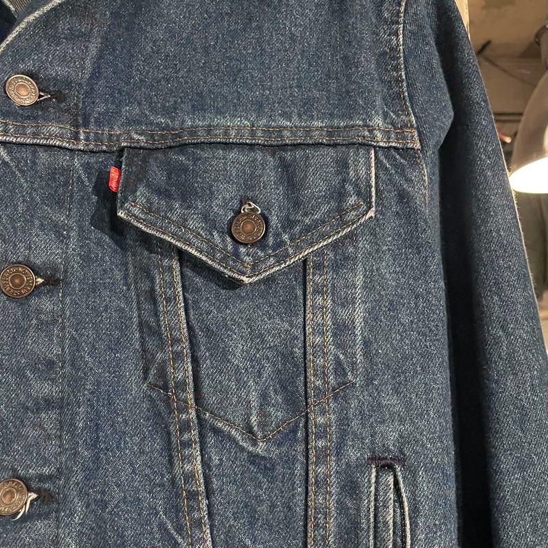 80s Levi's 70506 0216 デニムジャケット ケアタグ USA製 Size 4 80s Levi's 70506 0216 デニムジャケット ケアタグ USA製 Size 4