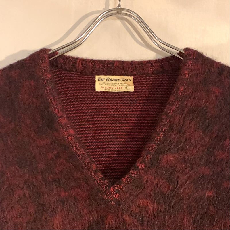 WACKOMAVINTAGE LORD JEFF THE BAGGY SHAG KNIT