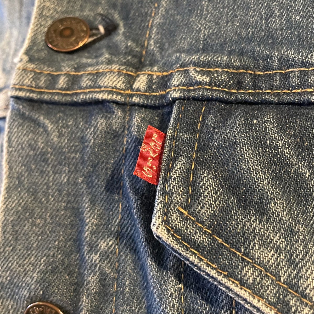 70s Levi's 70505-0213 デニムジャケット USA製 インディゴ ケアタグ 