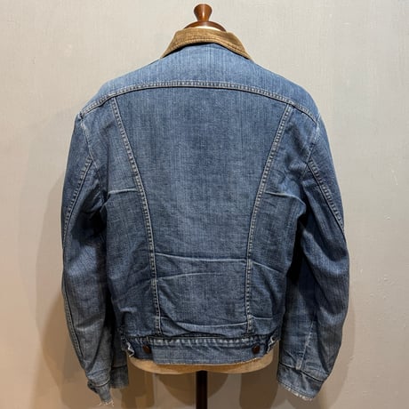 70s　Wrangler　ボア デニムジャケット　USA製　Size 42　ラングラー　雰囲気系　(S5330)