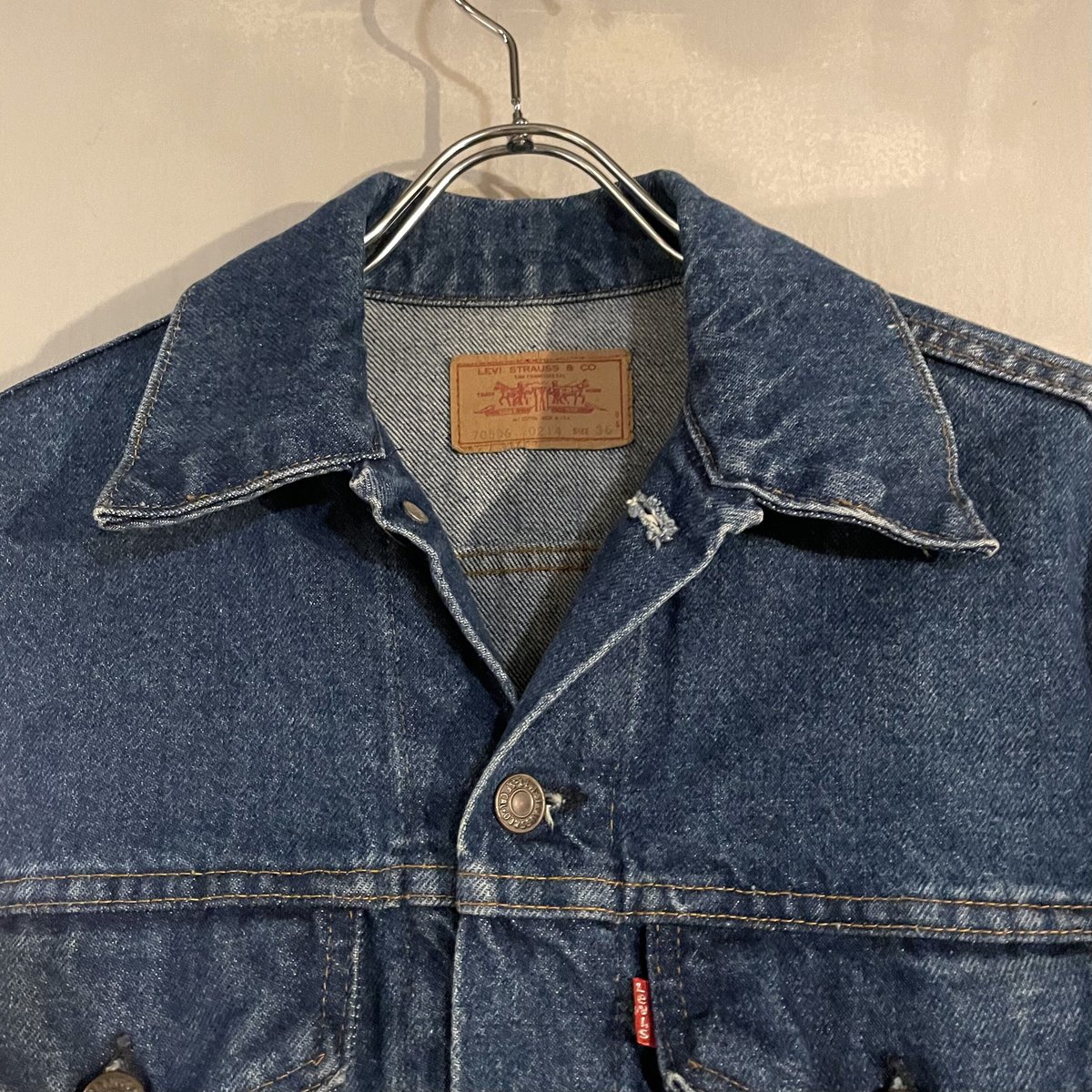80s Levi's 70506-0214 デニムジャケット サイズ36 リーバイス USA製 80s Levi's 70506-0214 デニムジャケット サイズ36 リーバイス USA製
