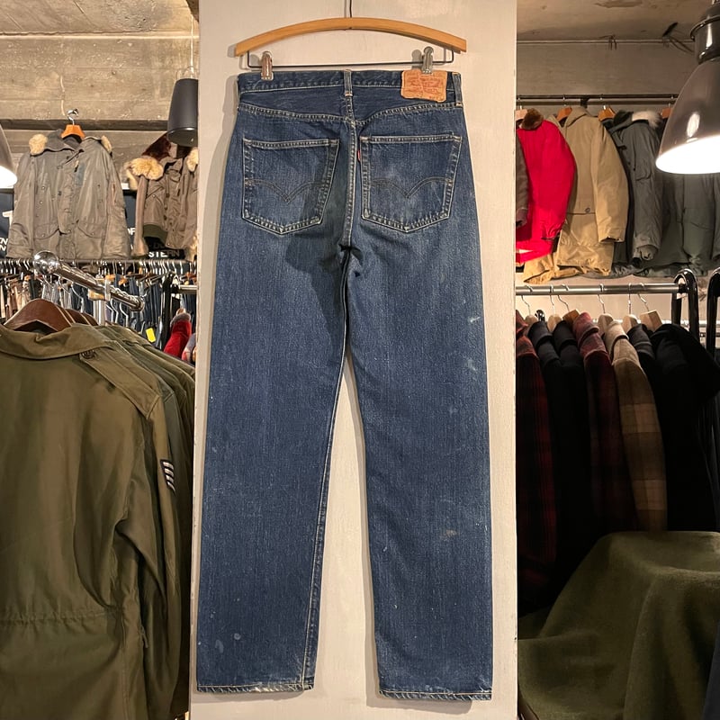 60s Levi's 501 Big E 30×31 リーバイス デニムパンツ ボタン裏2 ヴ...