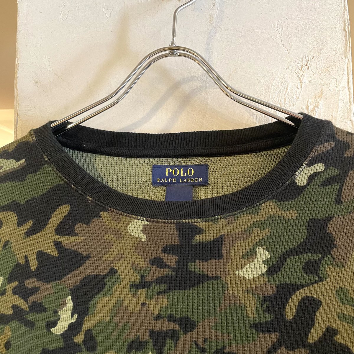 00s 90 POLO by Ralph Lauren カモ柄 迷彩柄 USED) PoloRalphlauren ポロラルフローレン カモ柄ナイロン+