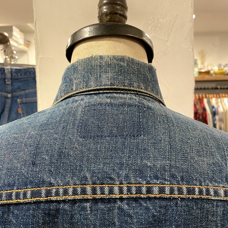 Levis 70505 Big E 60s デニムジャケット 小パッチ 不均等Ｖ ボタン裏52...