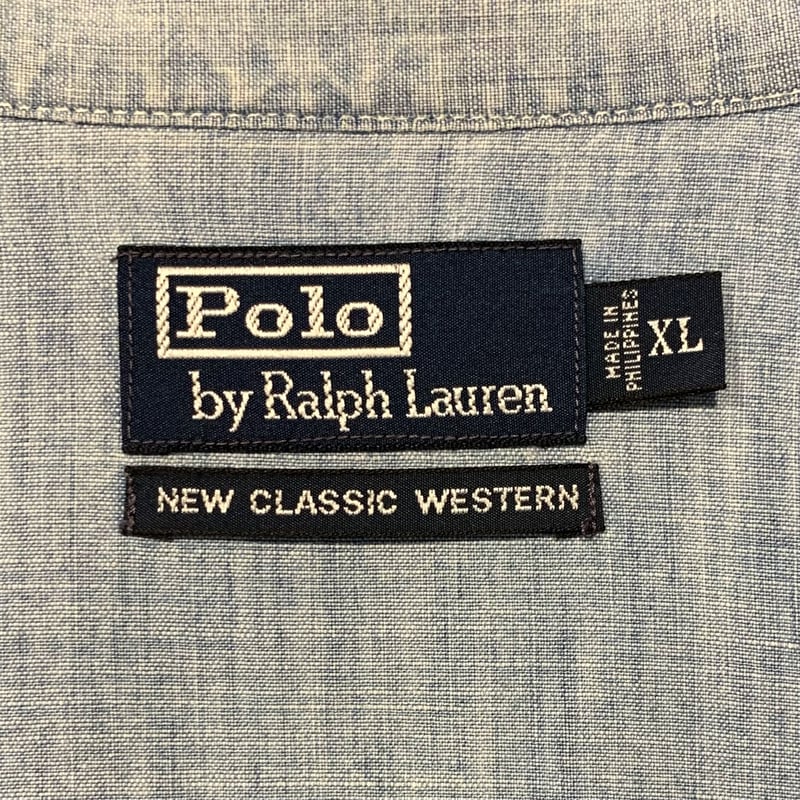 Polo by Ralph Lauren L/Sデニムウエスタンシャツ ラルフ